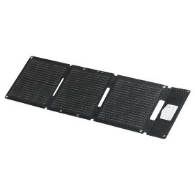30W Foldable Solar Panel Charger, 16BB N-Type Monocrystalline Solar Panel 24% Efficiency, Ultra-Light Portable with USB-A
