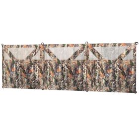 Camping Hunting Blind, 3-Panel Blind See Through for Hunting Camping 176" x 58.3" Camouflage (Option: Camouflage-1080x140x140 mm)