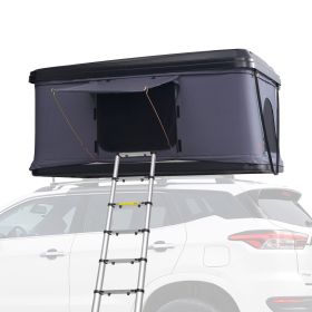 Rooftop Tent Hard Shell, Naturnest Rooftop Tent Hardshell for 2-3 Person, Hard Shell Roof Top Tent with Telescopic Ladder Thick Mattress (Product Style: Integrated Type (Basic))